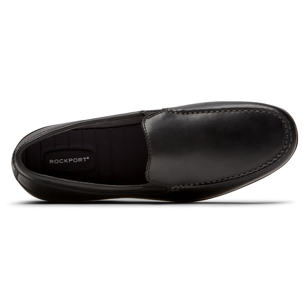 Rockport Slip-Ons Herre Svart - Malcom Venetian - FYMV31052